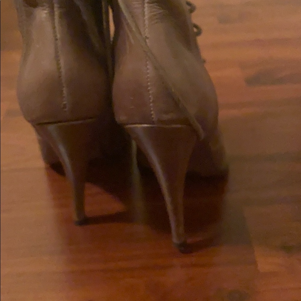 Joie Lace Up Over The Knee Boots - Picture 4 of 6